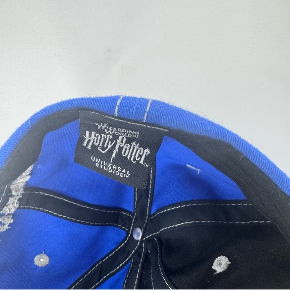 Harry Potter / Warner Bros Blue and Black Hat with Adjustable Strap- Raven Claw - Picture 6 of 7